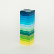Gradient Tower Wooden Blocks Game